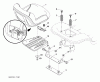 Husqvarna YTH 2454 (96043005301) - Yard Tractor (2008-09 & After) Ersatzteile Seat Assembly