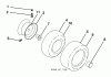 Husqvarna YTH 2454 (96043005401) - Yard Tractor (2008-12 & After) Ersatzteile Wheels And Tires