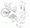 Husqvarna YTH 2454 (96043005402) - Yard Tractor (2008-12 & After) Ersatzteile Seat Assembly