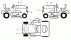 Husqvarna YTH 2454 (96043006000) - Yard Tractor (2008-12 & After) Ersatzteile Decals