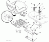 Husqvarna YTH 2454 (96043009300) - Yard Tractor (2010-02 & After) Ersatzteile Seat Assembly