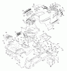 Husqvarna YTH 2448T (917.279200) - Yard Tractor (2006-05 & After) (Sears Craftsman) Ersatzteile Chassis