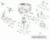 Husqvarna YTH 2454T (917.279220) - Yard Tractor (2006-05 & After) (Sears Craftsman) Ersatzteile Engine