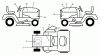 Husqvarna YTH 2454T (96043002200) - Yard Tractor (2006-03 & After) Ersatzteile Decal