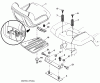 Husqvarna YTH 2454T (96043002203) - Yard Tractor (2006-03 & After) Ersatzteile Seat Assembly