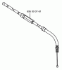 Husqvarna 145 BF - Backpack Blower (Carb II) (2001-04 & After) (California) Ersatzteile Throttle Cable