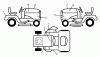 Husqvarna YTH 24K48 (96045003501) - Yard Tractor (2012-11 & After) Ersatzteile DECALS