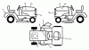 Husqvarna YTH 24K48 (96045003601) - Yard Tractor (2012-11 & After) Ersatzteile DECALS
