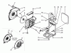 Husqvarna 145 BT - Backpack Blower (1997-05 & After) Ersatzteile Fan Housing (Old Style/New Style) & Backpack Frame