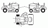 Husqvarna YTH 24K54 (96043013301) - Yard Tractor (2012-08 & After) Ersatzteile DECALS