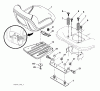 Husqvarna YT 42XLS (96043015300) - Yard Tractor (2012-09 & After) Ersatzteile SEAT