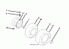Husqvarna YT 42XLS (96043015300) - Yard Tractor (2012-09 & After) Ersatzteile WHEELS TIRES