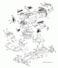 Husqvarna YTH 24V48LS (96043011603) - Yard Tractor (2011-08 & After) Ersatzteile CHASSIS / FRAME