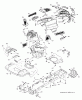 Husqvarna YTH 24V48LS (96043012900) - Yard Tractor (2011-01 & After) Ersatzteile CHASSIS / FRAME