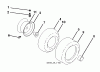Husqvarna YTH 24V54 (289640) - Yard Tractor (2010-05 & After) Ersatzteile WHEELS TIRES