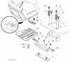Husqvarna YTH 24V54 (917.289640) - Yard Tractor (2010-04 & After) (Sears Craftsman) Ersatzteile Seat Assembly