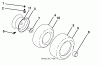Husqvarna YTH 24V54 (96043009301) - Yard Tractor (2010-04 & After) Ersatzteile Wheels And Tires