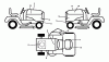 Husqvarna YTH 25K54 (96041027800) - Yard Tractor (2011-09 & After) Ersatzteile DECALS