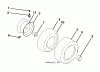 Husqvarna YTH 25K54 (96041027800) - Yard Tractor (2011-09 & After) Ersatzteile WHEELS TIRES