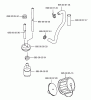 Husqvarna 145 BT - Backpack Blower (Carb II) (2001-04 & After) (California) Ersatzteile Fuel Line / Cap / Filter
