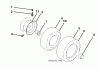 Husqvarna YTH 25K54 (96048003400) - Yard Tractor (2012-02 & After) Ersatzteile WHEELS TIRES