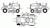 Husqvarna YTH 2648TDRF (96041026400) - Yard Tractor (2011-05 & After) Ersatzteile DECALS