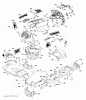 Husqvarna YTH 2648TDRF (96041026402) - Yard Tractor (2013-05) Ersatzteile CHASSIS ENCLOSURES