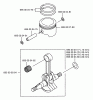 Husqvarna 145 BT - Backpack Blower (Carb II) (2001-04 & After) (California) Ersatzteile Piston / Crankshaft