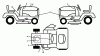 Husqvarna YTH 26V54 (96043013201) - Yard Tractor (2011-08 & After) Ersatzteile DECALS
