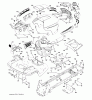 Husqvarna YTH 2754 (96041006204) - Yard Tractor (2011-06 & After) Ersatzteile CHASSIS ENCLOSURES