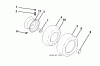 Husqvarna YTH 2754 (96041006204) - Yard Tractor (2011-06 & After) Ersatzteile WHEELS TIRES