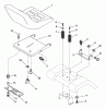 Husqvarna YTKH 1542XPA (954568465) - Yard Tractor (2003-10 & After) Ersatzteile Seat Assembly