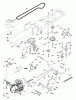 Husqvarna YTH 1542XP (954568465) - Yard Tractor (2004-03 & After) Ersatzteile Drive