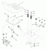 Husqvarna YTH 1542XP (954568465) - Yard Tractor (2004-03 & After) Ersatzteile Seat Assembly