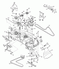 Husqvarna YTH 1848XP (954568489) - Yard Tractor (2004-03 to 2004-03) Ersatzteile Mower Deck