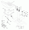 Husqvarna YTKH 1848XPC (954568489) - Yard Tractor (2004-04 & After) Ersatzteile Seat Assembly