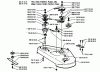 Husqvarna Rider 1000 - Rear-Engine Rider (1995-03 & After) Ersatzteile Cutter Deck Assembly (R 1200)