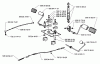 Husqvarna Rider 1200 - Rear-Engine Rider (1996-08 to 1997-12) Ersatzteile Pedal Assembly