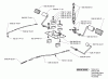 Husqvarna Rider 1200 - Rear-Engine Rider (1998-01 & After) Ersatzteile Pedal Assembly