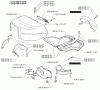 Husqvarna Rider 14 Pro - Rear-Engine Rider (2000-02 & After) Ersatzteile Engine Cover