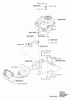 Husqvarna Rider 155 - Rear-Engine Rider (2003-01 & After) Ersatzteile Engine