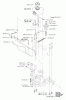 Husqvarna Rider 155 AWD - Rear-Engine Rider (2006-01 & After) Ersatzteile Transmission/Reservoir