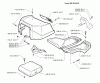 Husqvarna Rider 16 H - Rear-Engine Rider (2000-02 & After) Ersatzteile Engine Cover