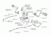 Husqvarna Rider 16 H - Rear-Engine Rider (2000-02 & After) Ersatzteile Pedals & Cables