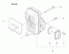 Husqvarna 150 BF - Backpack Blower (2008-10 & After) Ersatzteile Muffler