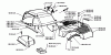 Husqvarna Rider 850 12 - Swedish Rider (1991-01 & After) Ersatzteile Engine Cover Complete