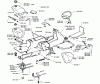 Husqvarna Rider 850 8 - Swedish Rider (1990-02 & After) Ersatzteile Frame Assembly