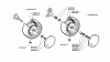 Husqvarna Rider 850 8 - Swedish Rider (1990-02 & After) Ersatzteile Rear And Front Wheel Assembly