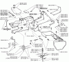 Husqvarna Rider 970 - Swedish Rider (1998-01 & After) Ersatzteile Frame & Pulley Assembly