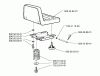 Husqvarna Rider 970 - Swedish Rider (1998-01 & After) Ersatzteile Seat Assembly